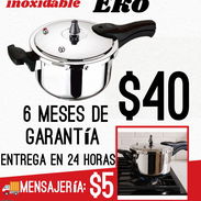 Olla de presión 6L acero inoxidable - Img 53884329