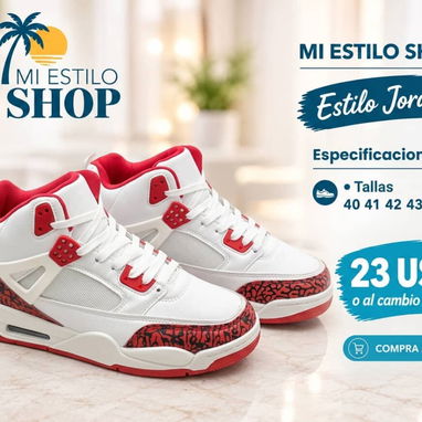 Tenis estilo converse y zapatos estilo jordan - 5/5