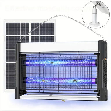 Aniquilador de mosquitos (insectos molestos) profesional, con energía Solar - Img 124676360