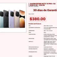 XIAOMI REDMI NOTE 14 PRO+ 5G RAM 8 GB - 256 GB VPT#-0344 - Img 55244589