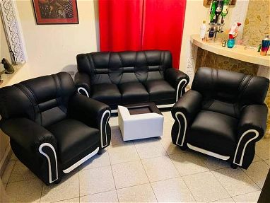 Juegos de sala y sillones tapizados - Img 65485179