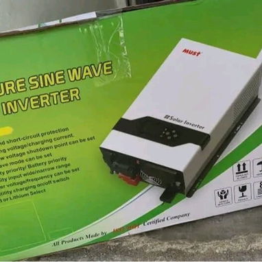 INVERSOR SOLAR MUST 6KW (HÍBRIDO).FACTURA, GARANTÍA Y DOMICILIO GRATIS. - 2/2