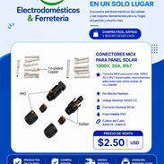 Conector MC4 para panel solar, 1000V, 30 A, IP67, impermeable, macho/hembra, adecuados para cables solares de 14 a 10AWG - Img 55592806