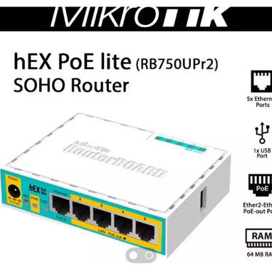 RouterBoard-MikroTik- RB260GS- hAP ac Lite TC-hEX PoE Lite- Nuevos - Img 115281732