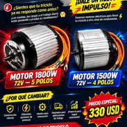 🚨🚨🔥 ¡OFERTA ESPECIAL DE ÚLTIMA HORA! 🔥🚨🚨 ⚡🔋 ¡LLEVA MÁS POTENCIA A TU TRICICLO ELÉCTRICO! ⚡🔋 💥MOTOR PARA TRICIC - Img 57441919