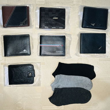 Regalo para Papás ( billeteras y medias ) envueltas - Img 123491919