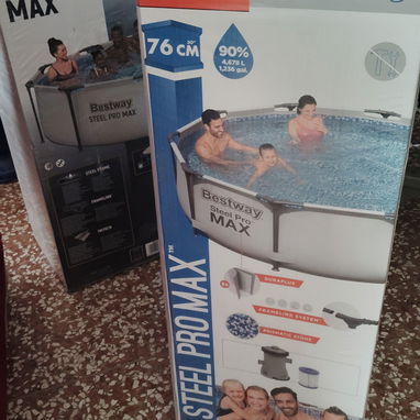 Piscina Bestway Steel Pro Max 3.05 m x 76 cm + Recirculador - Img 123468230