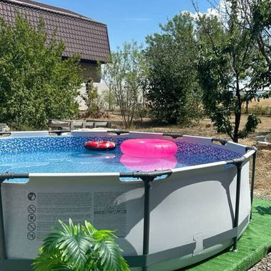 Piscina BESTWAY .4.678 L °3.05 metros x 76 cm • Válvula de desagüe • Bomba de drenaje • Filtro 190 USD - Img 122720690
