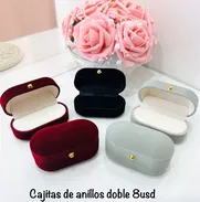 Cajitas para joyas con hermosos diseños y colores. LM joyería. Mensajería disponible - Img 50563234