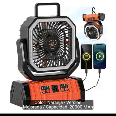 Ventiladores recargables FX13. - 5/5