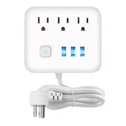 Regleta protectora contra sobretensiones con USB, - Img 56029892