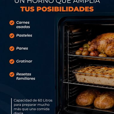Cocina de gas electrica y de horno - Img 124329134
