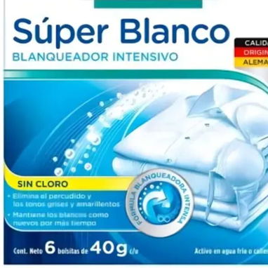 Súper Blanco del Doctor Beckmann Blanqueador intenso Excelente Resultado 💜 - 4/7