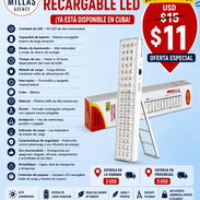 Lámpara recargable LED - Img 56534339