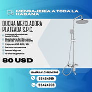 🚿 DUCHA MEZCLADORA PLATEADA S.P.C. 💰 PRECIO: $80 USD - Img 56815360