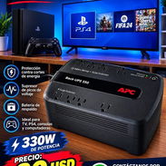 !!! Backup para Proteger su Consola APC Back-UPS 550 550VA/330w 8 tomas con su Bateria Nueva 12v9a. - Img 57982361