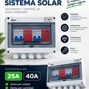 Caja distribuidora y de protección eléctrica ideal para paneles solares - Img 58053279