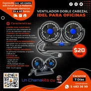 🔰 VENTILADOR 🔰 DOBLE CABEZAL PARA OFICINA. MENSAJERÍA CON FACTURA Y GARANTÍA. TL 54833699 - Img 55477916