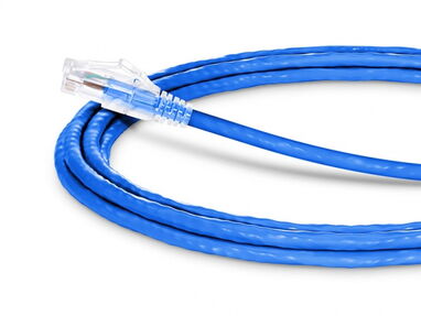 Cable de red Ethernet Cat5e snagless sin blindaje (UTP) PVC CM, azul, 10ft (3m) 53828661 - Img 64032860