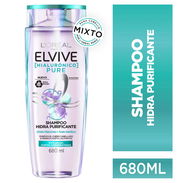 Oferta especial 🔥Set Shampoo / Acondicionador L’Oréal ELVIVE Hialurónico Pure / Hidra Hialurónico 680 mL - Img 54129052