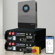 🔋☀️⚡10kWh Paquete de Energía de Respaldo para el Hogar ECO-WORTHY - Ecoflow - Img 58186187
