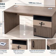 Buró de trabajo 🪑, nuevo en caja - Img 57754406