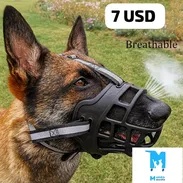 Bozal flexible talla M, con bordes reflactantes para perros - Img 56668226