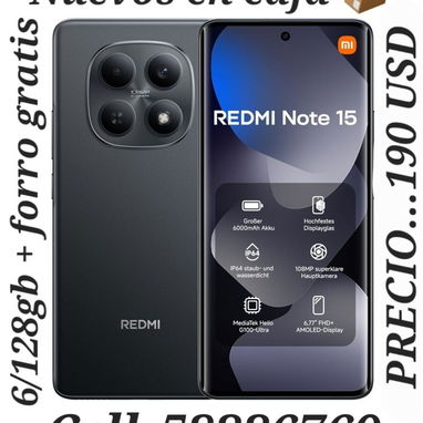 Lo más económico 😍😍😍 Venta de Celulares Nuevos, con sus accesorios y garantía 😌👌 - Img 121507608
