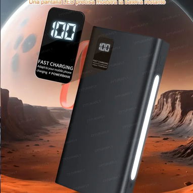 Banco de energía con lámpara de 45000mAh - 7/8