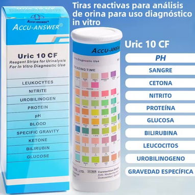 Kit de 100 analisis de orina 10 parámetros - Img 118906075