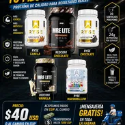 RYSE Loaded Protein y Redcon1 MRE Lite 40usd - Img 56969195
