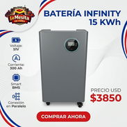 Bateria INFINITY de 15KWh , de Inversor Solar Hibrido , Voltaje 51V , Corriente Nominal 300 Ah , Smart BMS - Img 57946102