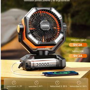 Ventiladores Recargables COLDSKY - Img 57661138