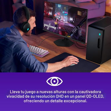 ☎️53544655 🛵 Entrega Gratis ⭐Alienware AW2725DF 27" QD‑OLED – Gaming Profesional ⭐ - 6/6