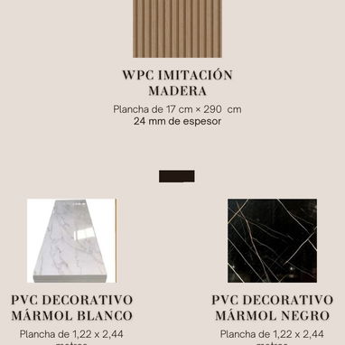 VENTA DE PVC Y ACRÍLICO - 6/10