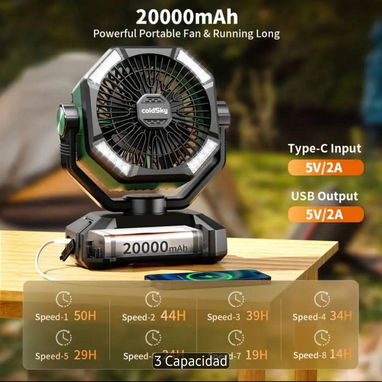 Ventiladores Recargables ColdSky - 2/4