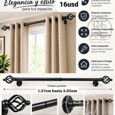Lindas cortinas y cortineros - 7/8