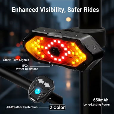 Luz Trasera para Bicicleta, - 7/10