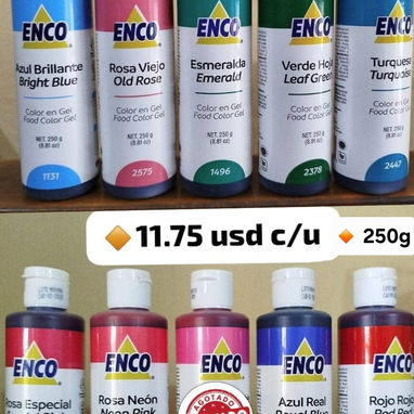 🔸Colorantes y sabores ENCO, utensilios y mucho más 🛵 Mensajería Disponible - 7/10