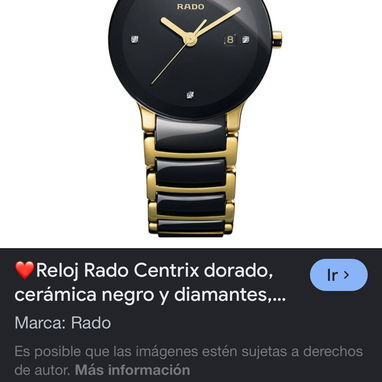 RELOJ DE MUJER MARCA RADO - 2/2