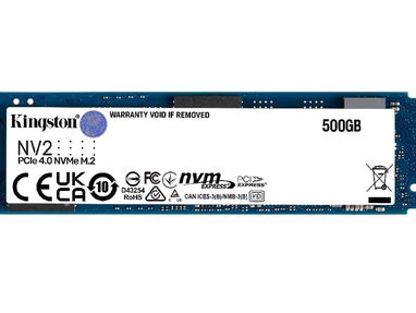 ************SSD M2 NVME 2280 KINGSTON 500G NV2 PCIe 4.0 new + garantia + instalacion *********** - Img main-image-42901748