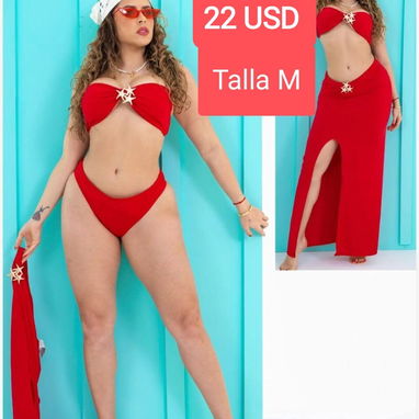Bikinis 👙, toalla y balsa de playa - 4/10