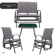 Sofa y sillas con balancín - Img 45624403