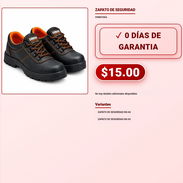 Calzado de Seguridad para Trabajo Talla 43 Zapato de Seguridad para Ferretería No. 43 VPT-0049 - Img 57968710