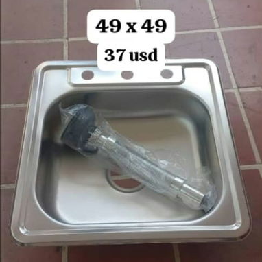 Bloques de cristal cemento fregadero - 4/5