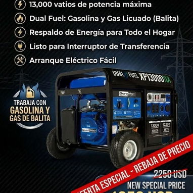❗️Rebajas❗️  Plantas de gasolina y gas de varios modelos y de las mejores marcas - 3/10