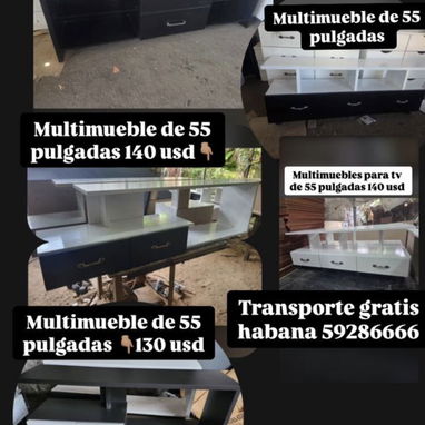 Para amueblar y decorar su hogar ofrecemos varios mobiliarios todos nuevos y garantizado 6 meses y transporte habana - Img 121713724