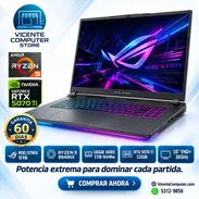 💪💪💪ASUS ROG STRIX G16..POTENCIA EXTREMA..RYZEN 9+RTX 5070 TI 12GB TGP 145W - Img 57960589