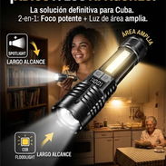 Linterna LED recargable 2 en 1 🔦 - Img 57471162