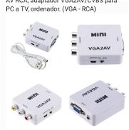 Mini convertidor de audio VGA a AV RCA - Img 45735554